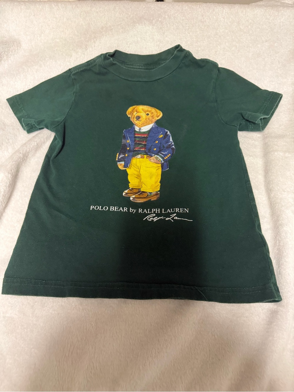 Polo Ralph Lauren Bear t shirt. Size 5